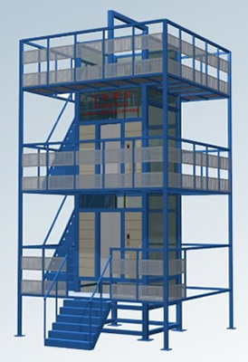 电梯曳引安装实训考核系统 赋能专业人才培养的现代化实训设备