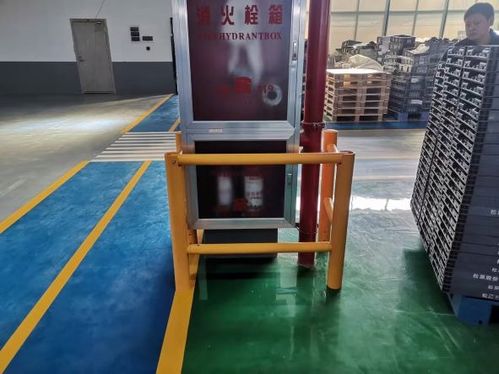 墙边安全护栏在电梯、消防柜及设备防护中的关键应用